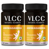 1 - VLCC Natural Sciences Ashwagandha (Pack of 2),  60 tablet(s) 