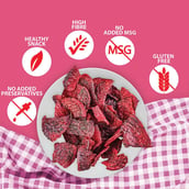 9 - Bagrrys Crunchy Beetroot Crisps, Spicy Paprika 60 g