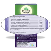 4 - Organic India Certified Tulsi Tea,  Mulethi  25 Piece(s)/Pack 