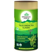 1 - Organic India Tulsi Green Tea,  100 g  Tulsi 