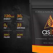 3 - Asitis Nutrition Pure Carb,  4.4 lb  Unflavoured 