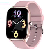 Zebronics Zeb-FIT80CH Smart Fitness Watch,  Rose Gold  Free Size 