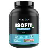 1 - HealthXP Isofit Whey Protein Isolate, 5 lb Strawberry Milkshake (Canada)