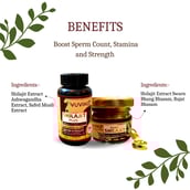 2 - Vuvixo Pure Shilajit Resin & Shilajit Plus Combo, 2 Piece(s)/Pack