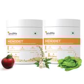1 - andMe MenoDiet Plant Based Menopause Relief Drink Apple Spinach (Pack of 2),  250 g 