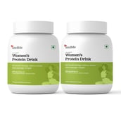 1 - andMe Women's Protein Drink,  1.1 lb  Choco Almond & Mango Cardamom (Pack of 2) 