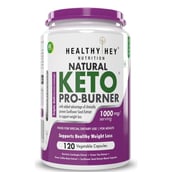 1 - HealthyHey Nutrition Natural Keto Pro Burner,  120 capsules  Unflavoured 