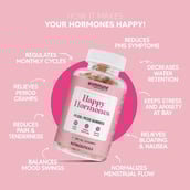 2 - Wommune Happy Hormones PCOD PCOS,  30 gummies  Unflavoured 