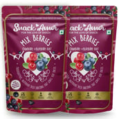 1 - SnackAmor Mix Berries, Unflavoured (Pack of 2) 200 g