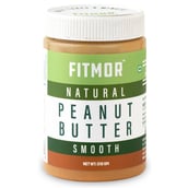Fitmor Natural Peanut Butter, 510 g Smooth