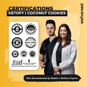 3 - Ketofy Keto Cookies,  200 g  Coconut 