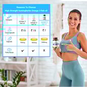 4 - Humming Herbs Omega-3 Fish Oil 1000mg, 90 softgels