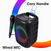 5 - Zebronics Zeb-Buddy 100 Portable BT v5.0 Speaker,  Black 