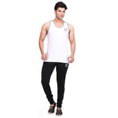 Omtex Ghost Stringer for Men,  White  Large 