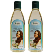 Kazima Jasmine Herbal Hair Oil, 100 ml All Hair Type (Pack of 2)