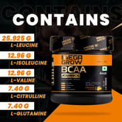 3 - Megagrow BCAA Advance,  0.88 lb  29 Servings  Orange 