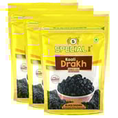 1 - Special Choice Kali Drakh (Black Raisins),  250 g  Seeded (Pack of 3) 