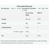 Myprotein Impact Whey Protein, 0.55 lb Chocolate Brownie