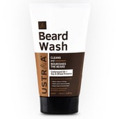 1 - Ustraa Beard Wash Woody,  60 ml  Cleanse Repair and Strengthens 