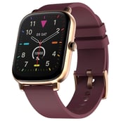 Noise ColorFit Icon Buzz Bluetooth Calling Smartwatch,  Deep Wine  Free Size 