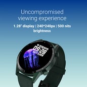 Noise Fit Core 2 Buzz Smartwatch,  Olive Green  Free Size 