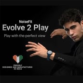 1 - Noise Fit Evolve 2 Play Smartwatch,  Electric Blue  Free Size 