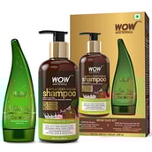 1 - WOW Skin Science Duo Kit,  2 Piece(s)/Pack  Apple Cider Shampoo + Aloe Vera Gel 