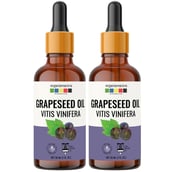 1 - Organix Mantra Grapeseed Oil,  30 ml  Cold Pressed Oil (Pack of 2) 