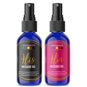 1 - Organix Mantra His & Her Massage Oil Combo,  2 Piece(s)/Pack  for All Skin Types 