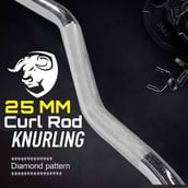 7 - BULLAR 70 kg Professional Metal Integrated Rubber Coated Home Gym Set