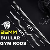 3 - BULLAR 70 kg Cast Iron Home Gym Set