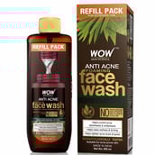 1 - WOW Skin Science Anti-Acne Foaming Face Wash, 200 ml for Acne-Prone Skin (Refill Pack)