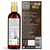 3 - WOW Skin Science Macadamia Nut Hair Oil,  200 ml  for Dehydrated Scalp & Dry Coarse Hair (with Comb Applicator) 
