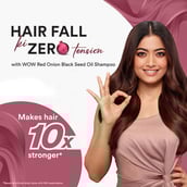 4 - WOW Skin Science Red Onion Black Seed Oil Shampoo,  300 ml  for All Hair Types 