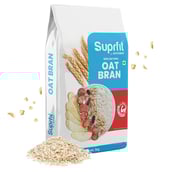 1 - Suprfit 100% Natural Oat Bran,  1 kg  Unflavoured 