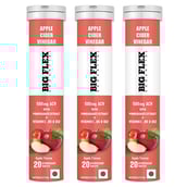 1 - Big Flex Apple Cider Vinegar, 20 tablet(s) Apple (Pack of 3)