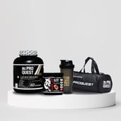 Proquest Lean Mass 6.6lb & Pump Up Pre workout 0.66lb Combo,  2 Piece(s)/Pack  Milk Chocolate & Watermelon (Shaker with Free Bag) 