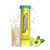 HealthKart HK Vitals Natural Vitamin C 1300mg Amla Effervescent, 15 tablet(s) Masala Lemonade