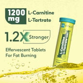2 - HealthKart HK Vitals L Carnitine 1200 mg Effervescent, 15 tablet(s) Lemon