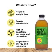 3 - By Nature Apple Cider Vinegar with Mother, 500 ml Unflavoured