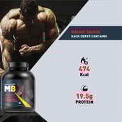 10 - MuscleBlaze Weight Gainer with Added Digezyme,  4.4 lb  Chocolate 