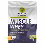 1 - Muscle Asylum Muscle Whey Protein Powder,  2.2 lb  Mango 