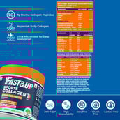 3 - Fast & Up Sports Collagen Protein, 237 g Aam Panna
