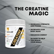 7 - Zeelab 100% Creatine Monohydrate, Unflavoured 0.53 lb