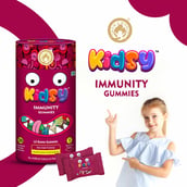 3 - Mom & World Kidsy Immunity, 30 gummies Strawberry (Pack of 2)