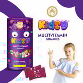 3 - Mom & World Kidsy Multivitamin,  30 gummies  Strawberry 