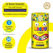 4 - Mom & World Kidsy Vitamin D, 30 gummies Lemon