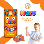 3 - Mom & World Kidsy Vitamin C, 30 gummies Orange