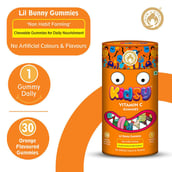 4 - Mom & World Kidsy Vitamin C, 30 gummies Orange (Pack of 2)