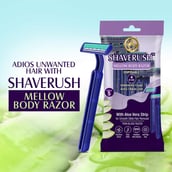 2 - Mom & World ShaveRush Mellow Body Razor,  5 Piece(s)/Pack  4 IN 1 